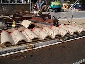 Ｆ型２山混ぜ葺き１