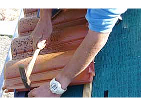 Ｆ型２山混ぜ葺き３