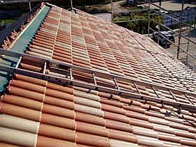 Ｆ型２山混ぜ葺き５