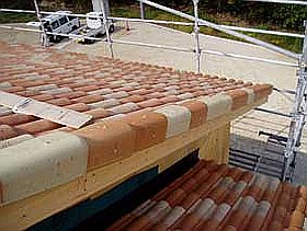 Ｆ型２山混ぜ葺き６