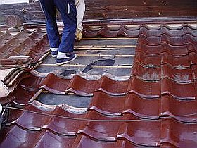 Ｊ型石州チョコレート色１