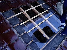 Ｊ型石州チョコレート色４